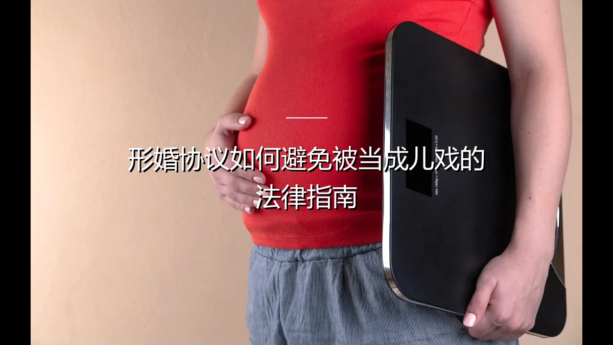 形婚协议如何避免被当成儿戏？一份严谨的法律指南