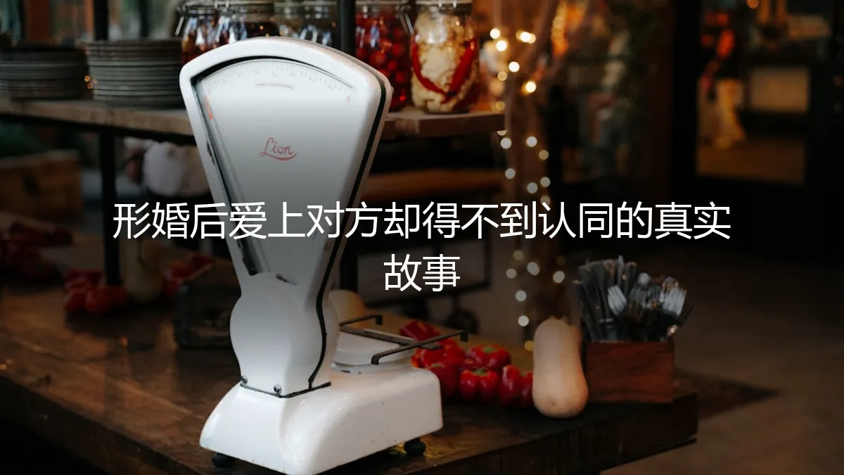 形婚之后，当爱意悄然滋长：一个爱上对方却得不到认同的真实故事