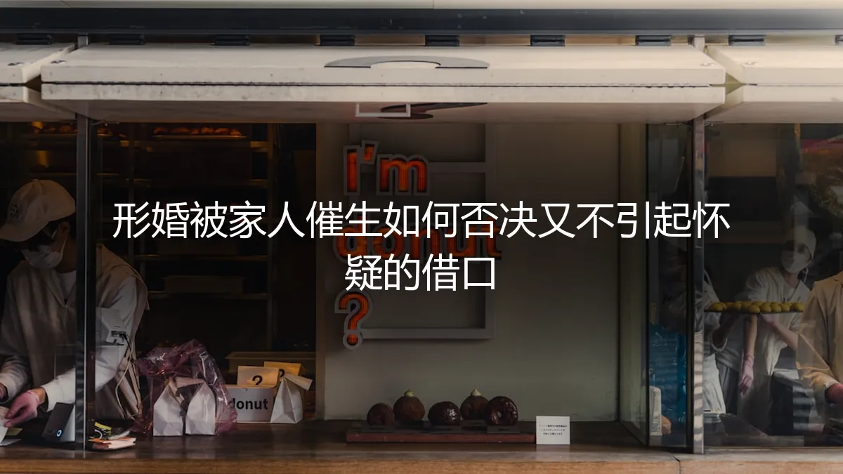 形婚避坑指南:当家人催生,如何巧妙应对而不露破绽