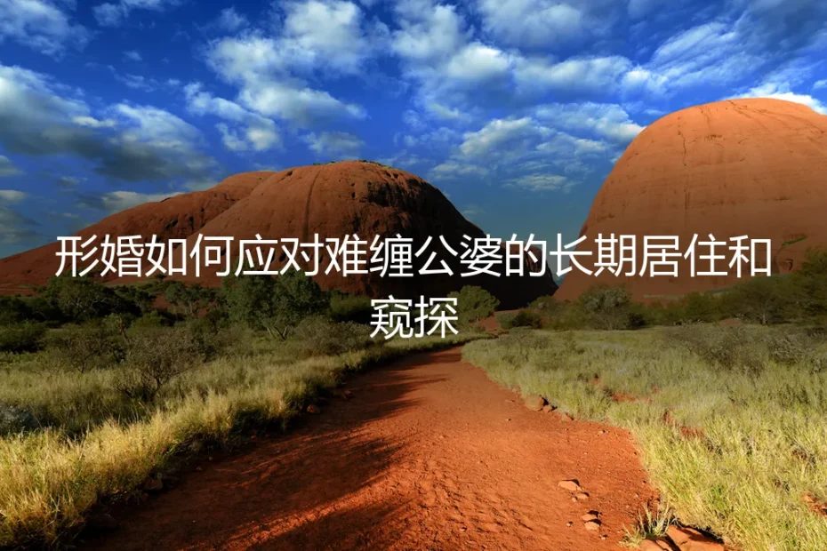 形婚避坑实操指南:如何应对难缠公婆的长期居住与窥探